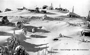 CHREA - SOUS LA NEIGE - PIC DES 4 MOINEAUX